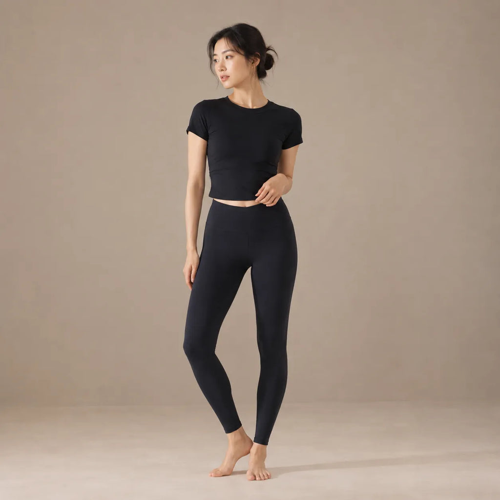 Isla - Tie-Back Layered Tee
