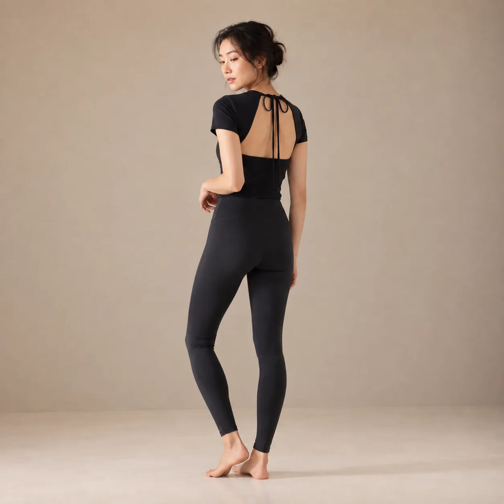 Isla - Tie-Back Layered Tee