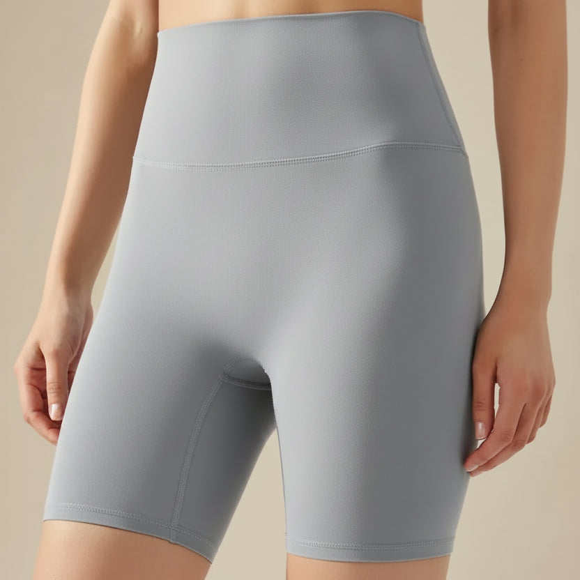 Tess — High-waist biker shorts