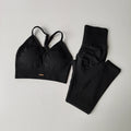 Sarah Set — V-neck top + high-waist legging