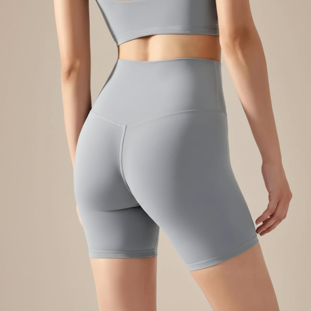 Tess — High-waist biker shorts
