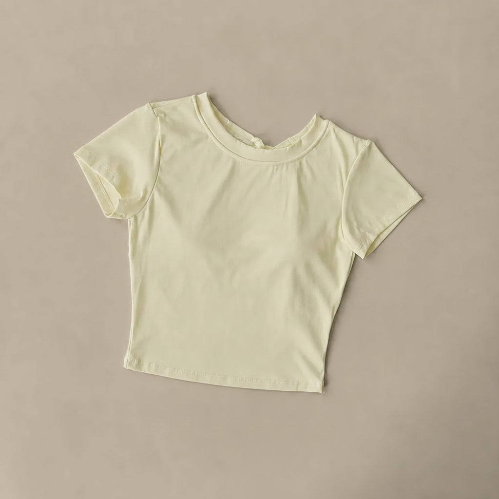 Isla - Tie-Back Layered Tee