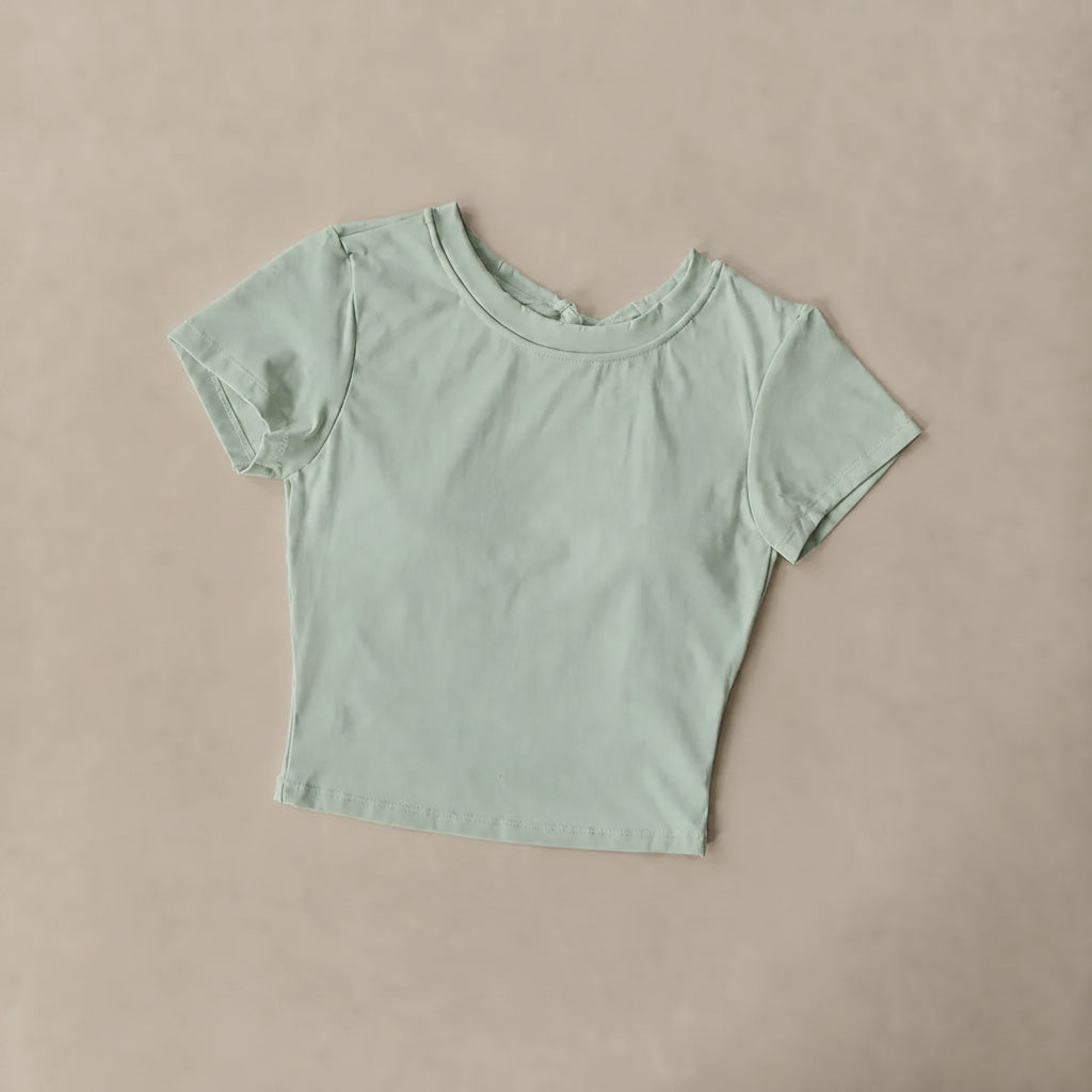 Isla - Tie-Back Layered Tee