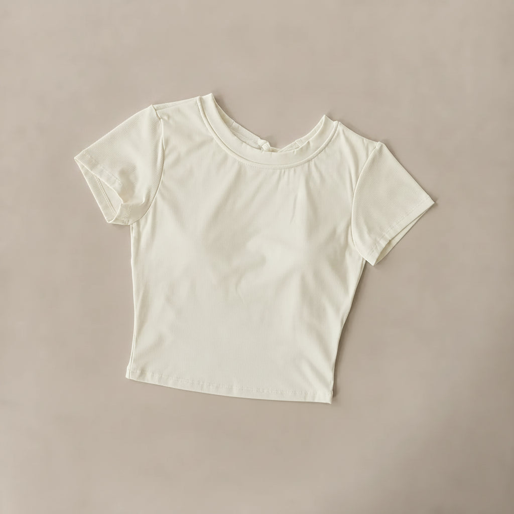 Isla - Tie-Back Layered Tee