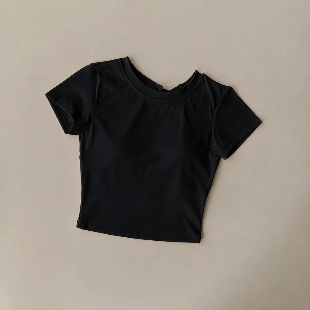 Isla - Tie-Back Layered Tee