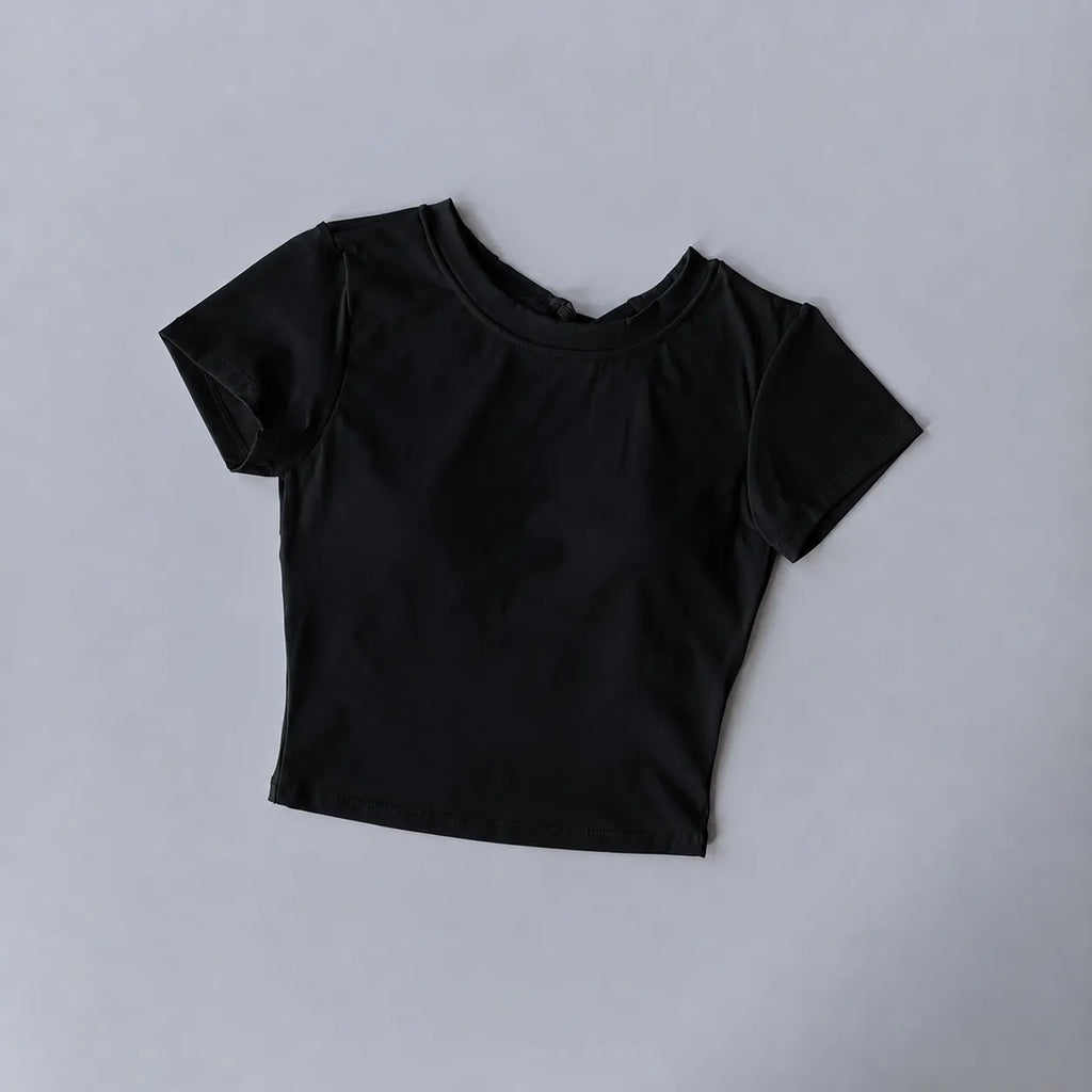 Isla - Tie-Back Layered Tee